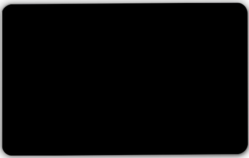 Cartão de policarbonato branco preto